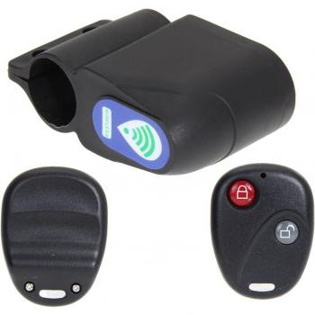 Anti-diefstal Fietsslot met Trillingsalarm en Draadloze Bediening 110dB