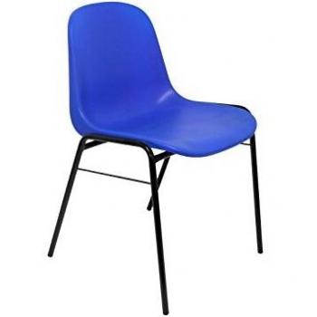 Empfangsstuhl Alborea Royal Fern 423az Blau (4 Stück)