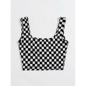 Camiseta Sin Mangas Retro Chic
