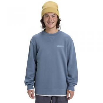 Quiksilver 2XL Felpa Salt Water Graphic China Blue – Comfort Fit