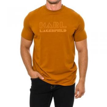 T-shirt Karl Lagerfeld 755060 Jaune Manches courtes