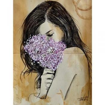 Loui Jover Vibrant Spring Poster 50cm x