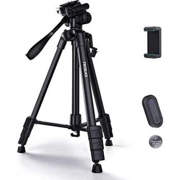 TECELKS 150 cm Stativset – Smartphone, DSLR, Sony, Olympus