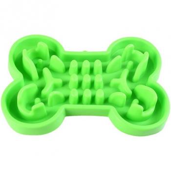 Bol à Nourriture Progressive en Silicone pour Animaux de Compagnie