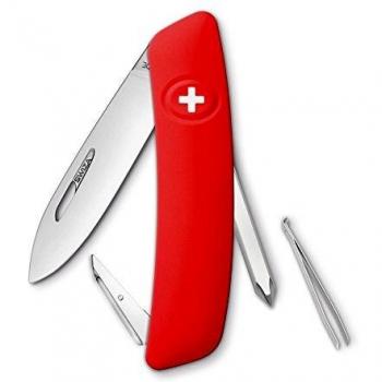 SWIZA D02 Rot Alleskönner-Messer