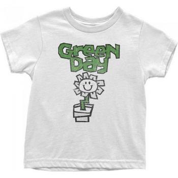 T-shirt cotone Green Day fiori per bambini