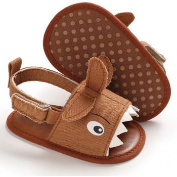 Soft Canvas Shark Beach Shoes for Toddlers 0-18M