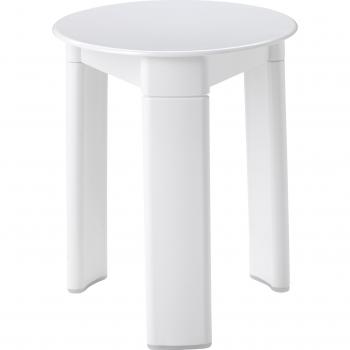GEDY 20720200000 Taburete de Baño en Blanco – ABS 33x40 cm