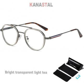 Men's Color Striped Spectacle Eyewear