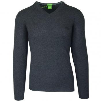 Boss Green Pullover C‑Celino Herren – Mittelgrau