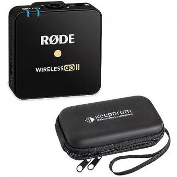 RØDE Wireless GO II TX Mikrofon Modul mit Softcase und Transport-Etui