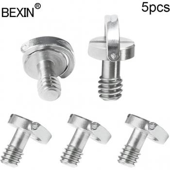 Stainless Steel 1/4 D-Ring Screw for Camera Mount