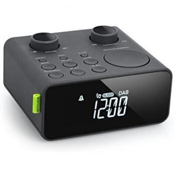 Muse M-197 CDB DAB Uhrenradio mit AUX-Anschluss