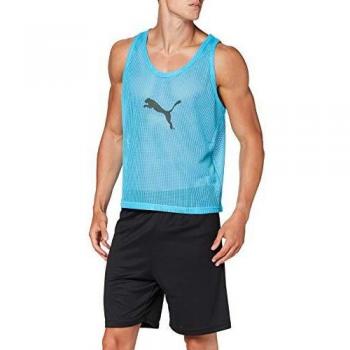Maillot d'entraînement PUMA Bib Fluo Bleu XL pour hommes (Tailles du fabricant : XL)