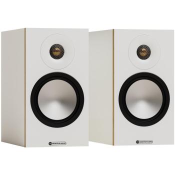 Bronze 50 7G White Bookshelf Speakers (Pair)