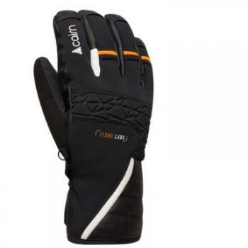 Gants de ski Cairn Summit M C-tex (Noir et Orange)