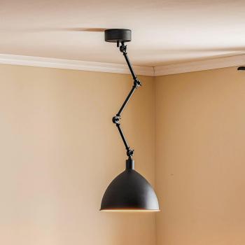 Rydéns Bazar 30x30x105cm Hanging Light, Sand Black