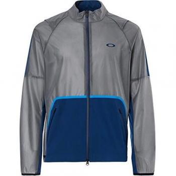 Oakley Herren Full Zip Shell Jacke X-Large Dunkelblau Ziellinie