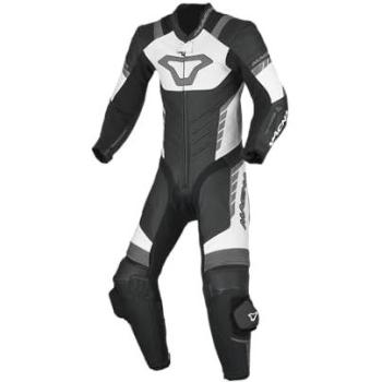 Giacca e pantalone moto junior Macna Varshall 164 cm Nero/Bianco