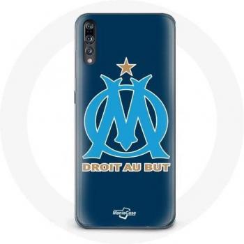 Fodera Huawei P20 Pro Olympique de Marseille blu