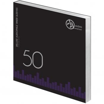Audio Anatomy · 50 x 12 Deluxe Audiophile Antistatic Inner Sleeves (White) (INNER SLEEVES) (2017)