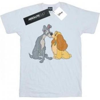 Disney Boys Lady The Tramp: Maglia Bacio Rottamato