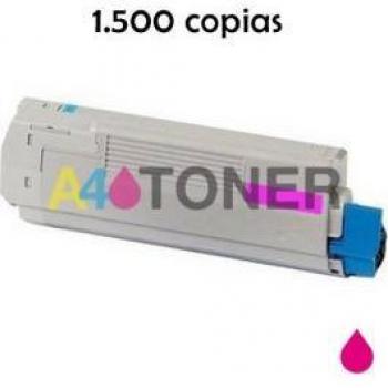 Tóner Magenta OKI C301M / C321M Compatible