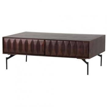 Mesa de Centro Madera Mango Velora 110x70x40 cm