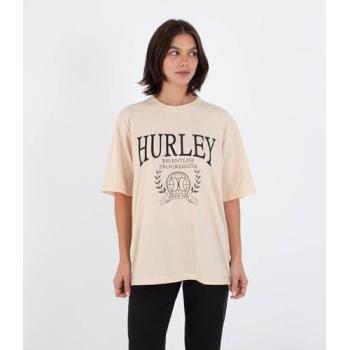 Felpa Hurley Global Oversized in Bianco L