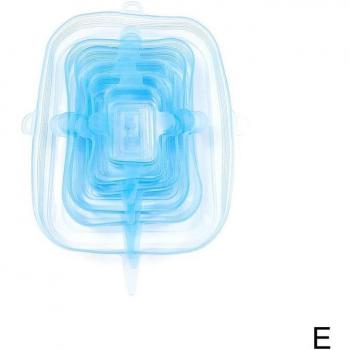 Couvercles Alimentaires Carrés en Silicone