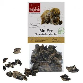 Getrocknete Mu-Err Pilze, chinesische Morcheln, 30 g
