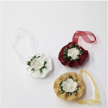 Adorno de Cortina Floral Magnético