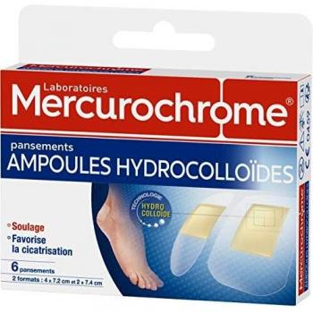 Apósitos hidrocoloides Mercurochrome