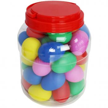 A-Star Multicoloured Egg Shakers Box of 40, none