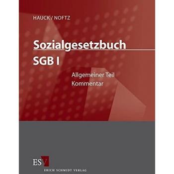 Sozialgesetzbuch SGB I Allgemeiner Teil ohne Fortsetzungsbezug