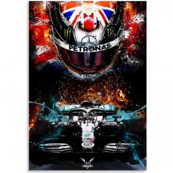 Affiche Décorative Lewis Hamilton – 1000 pièces
