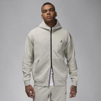Jordan Felpa con cappuccio e zip Dri-FIT Sport Hoop uomo grigio S