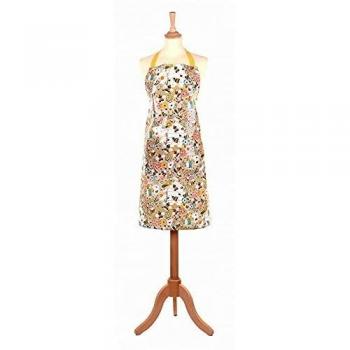 Bee Keeper PVC Apron in White, Yellow and Pink