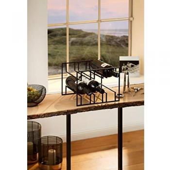 Weinregal CUBO 28 cm, schwarz, Philippi