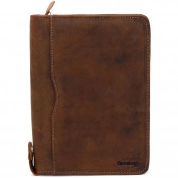 Coffret porte-blocs en cuir neutre 28 cm – Greenland Nature Montenegro