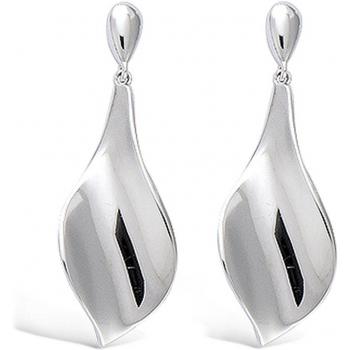 Les Trésors de Lily L7468 – Rhodiertes Silber „Choréographie“ Ohrringe – 32 x 11 mm
