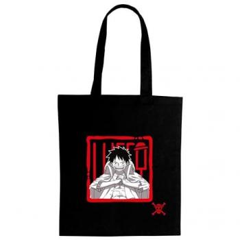 Bolsa de tela One Piece Luffy en tonos vibrantes
