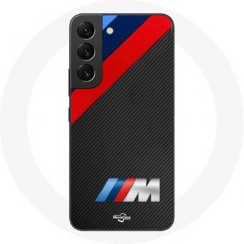 BMW M Hoes voor Samsung Galaxy S21 FE met carbon logo