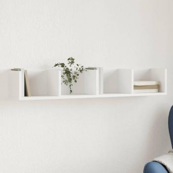VidaXL Wall Cabinet White 99x18x16.5 cm