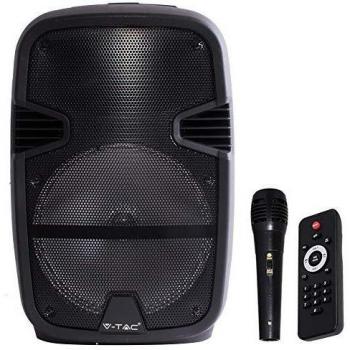 V-TAC Altoparlante Ricaricabile 35W con Woofer da 12 Pollici