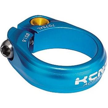 KCNC Abrazadera de Sillín 34.9 mm Azul