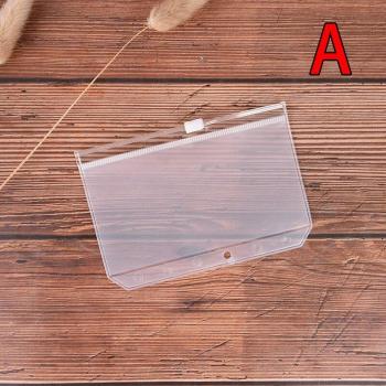 Archivador de Documentos PVC con Cremallera, 6 Agujeros, Tamaños A4 A5 A6 A7 B5