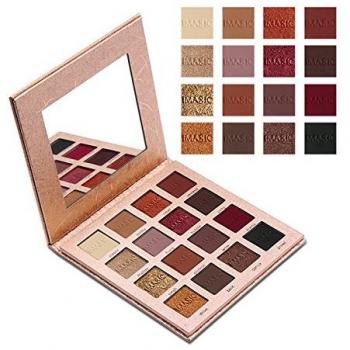 Lingyu 16‑Color Wasserfestes Lidschatten Set – Matte & Schimmer