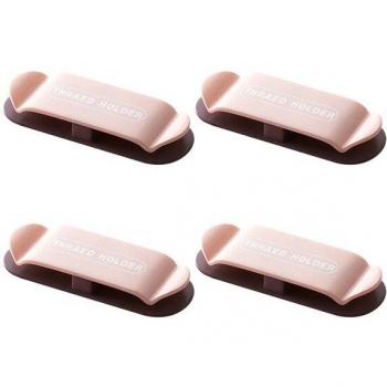 4 Pcs Power Plug Holder Wall Hooks