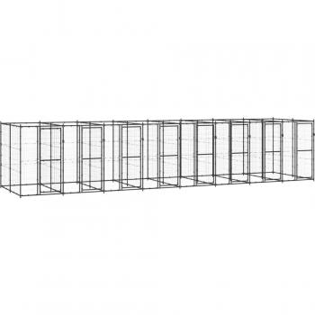 Recinto Canino de Metal 19,36 m²